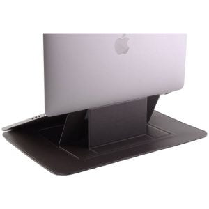 Gadgetoo Wiwu Skin Pro Pu Leather Portable Stand Sleeve For Macbook 16 Inch – Blue