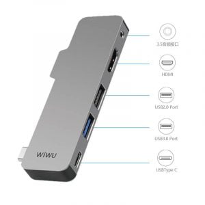 Gadgetoo Wiwu T5 Macbook Hub Usb C With Hdmi Supplier