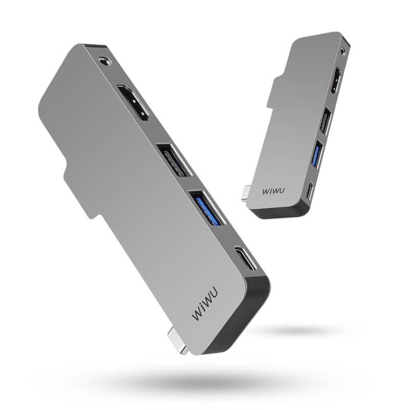 Wiwu T5 Macbook Hub Usb C With Hdmi Supplier Wiwu T5 Macbook Hub Usb C With Hdmi Supplier - Image 1