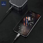 WiWU YP-02 3.5mm To Lightning iOS AUX Stereo Audio Adapter Cable (150cm) - Image 2
