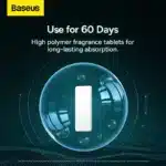 Baseus Car Air Freshener Graceful Car Fragrance Lite Dark Tarnish 120 Days Long Time Scent - Image 3