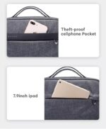 7529 BANGE hanging travel toiletry / Cable Organizer bag Travel Waterproof lightweight vacation - Image 3