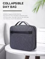 7529 BANGE hanging travel toiletry / Cable Organizer bag Travel Waterproof lightweight vacation - Image 2