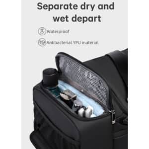 Gadgetoo Bange Bg2378 Travel Bag Gym Fitness Sport Futsal Sepatu Duffel - Black