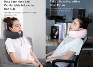 Gadgetoo Baseus Thermal Series Memory Foam U-Shaped Neck Pillow