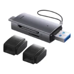 Baseus Card Reader Dual Output USB-A & Type-C to SD TF Card Reader - Image 2