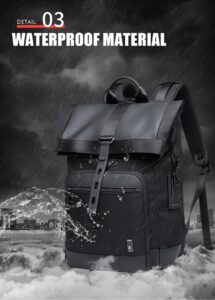 Gadgetoo Bange Men Fashion School Waterproof Travel Daily Backpack