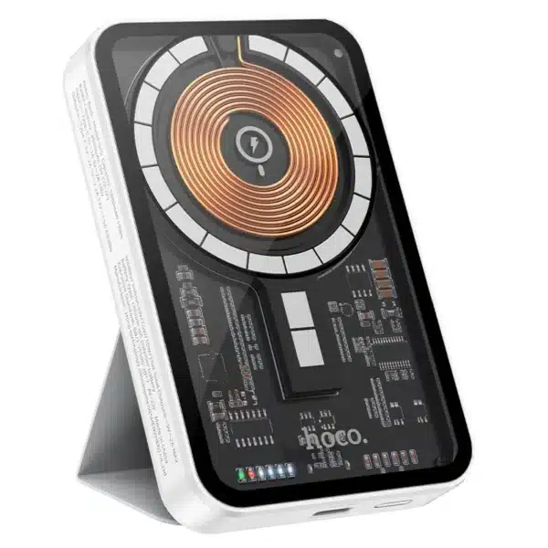 Hoco Q10 Transparent Magnetic 15W Wireless Powerbank