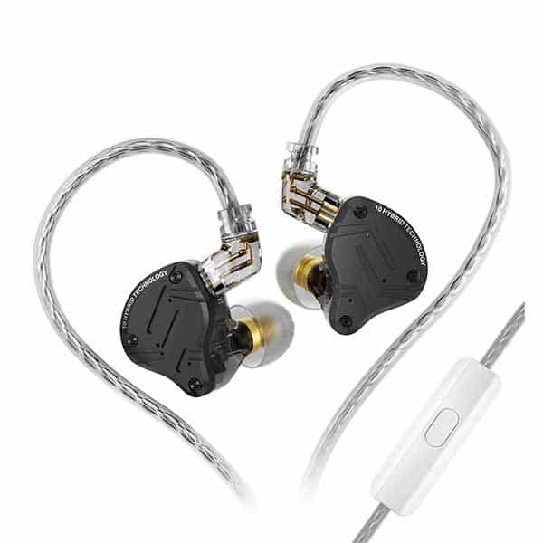 KZ ZS10 PRO X Upgraded 1DD+4BA Hybrid Driver HiFi IEM