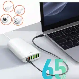 Gadgetoo Ldnio Desktop Usb Charger 65W (A6573C)