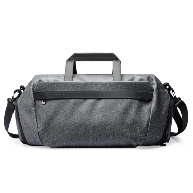 Bange BG-7551 Wet and Dry Separation Fitness Travel Bag for Men / Women, Size: 46 x 26 x 17cm(Grey)