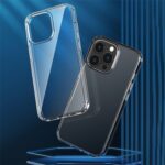 ROCK Transparent Shockproof TPU+PC Anti-Fall Slim Case for iPhone 14 / 14 Plus / 14 Pro / 14 Pro Max