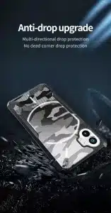 Gadgetoo Rzants Camouflage Shockproof Armor Case For Nothing Phone 1