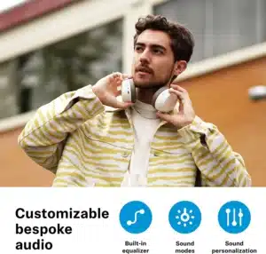 Gadgetoo Sennheiser Momentum 4 Wireless Bluetooth Headphones Crystal Clear Calls With Adaptive Noise Cancellation