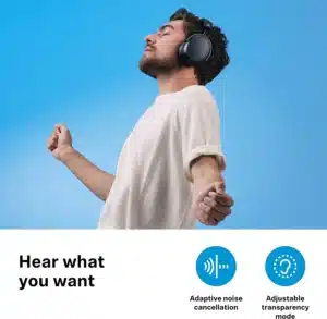 Gadgetoo Sennheiser Momentum 4 Wireless Bluetooth Headphones Crystal Clear Calls With Adaptive Noise Cancellation