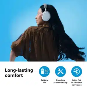 Gadgetoo Sennheiser Momentum 4 Wireless Bluetooth Headphones Crystal Clear Calls With Adaptive Noise Cancellation