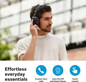 Gadgetoo Sennheiser Momentum 4 Wireless Bluetooth Headphones Crystal Clear Calls With Adaptive Noise Cancellation