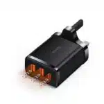 BASEUS 30W Compact Fast Charger 2USB+Type-C Multi-Port Wall Charger UK Plug