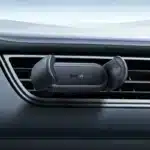 BASEUS Car Mobile Holder Steel Cannon 2 Air Outlet Car Mount Spring Clip Mobile Phone Holder