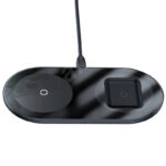 Baseus BS-W508 Simple 2 in 1 Wireless Charger Turbo Edition 24W (with 12V Power Adapter+Type-C Cable) - Image 3
