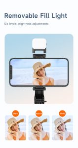 Gadgetoo Mcdodo Ss-1781 Wireless Selfie Stick With Single Lamp Zm Series