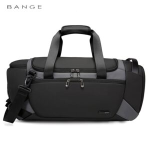 Gadgetoo Bange Bg2378 Travel Bag Gym Fitness Sport Futsal Sepatu Duffel - Black