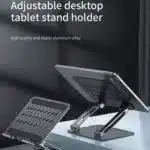 WiWU ZM105 Double Layer Stepless Adjustable Desktop Tablet Mobile Folding Stand - Image 4
