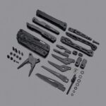 Xiaomi NEXTOOL 11 In 1 Multifunctional Folding Knife Pliers Tools Screw Screwdriver Camping Hiking Cycling Scissors Opener ( NE20044 ) - Image 4