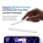 BASEUS Smooth Writing Wireless Charging Stylus (Active Wireless Version) Portable Touch Screen Pencil with 1Pc Active Nib - Image 3