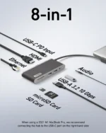 Anker 633/655 USB C Hub 8-in-1 (a8382) - Image 3