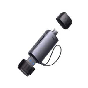 Gadgetoo Baseus Airjoy Usb-A And Type C Card Reader Gadgetoo Baseus Airjoy Usb-A And Type C Card Reader
