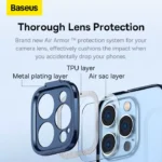 BASEUS Frame Series Magnetic Plating Protective Case for iPhone 14 Pro / 14 Pro Max - Image 4