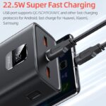 USAMS AT 30000mAh Fast Charging Power Bank with Cable - Image 4