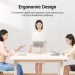 UGREEN 40291 Folding Aluminum Laptop Stand with Multi-Angle Adjustable Desktop Tablet Holder - Image 4