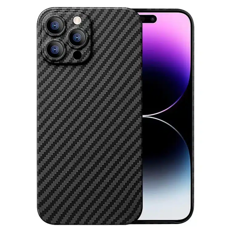 X-Level-Nano-Kevlar-Series-Carbon-Fiber-Texture-Magnetic-Case-For-Iphone-14-Pro-14-Pro-Max X-Level Nano Kevlar Series Carbon Fiber Texture Magnetic Case For Iphone 14 Pro / 14 Pro Max - Image 1