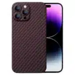 X-LEVEL Nano Kevlar Series Carbon Fiber Texture Magnetic Case for iPhone 14 Pro / 14 Pro Max - Image 4