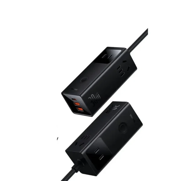 Baseus 30w Adapter PowerCombo Digital PowerStrip 3AC+2U+1C With Power Cord
