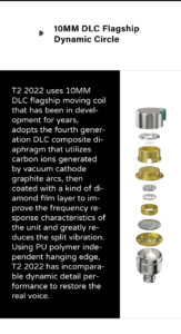 Gadgetoo Tinhifi T2 Dlc Flagship Dynamic Circle Earphones (2022 Edition)