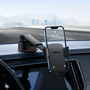 Gadgetoo Baseus Car Mount Holder Pro Easy Control Clamp Suction Cup Version