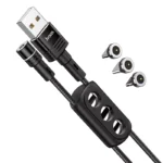 HOCO U98 3-in-1 Sunway Multi-functional Magnetic Charging Cable - Image 2