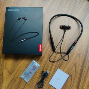 Gadgetoo Lenovo He05X Ii (New Edition) Wireless In-Ear Neckband Earphone