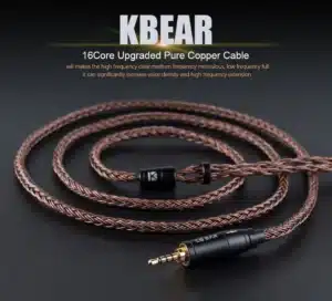 Gadgetoo Kbear 16 Core Pure Copper Earphone Cable 2Pin