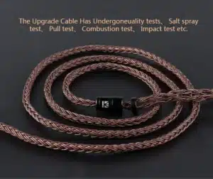 Gadgetoo Kbear 16 Core Pure Copper Earphone Cable 2Pin