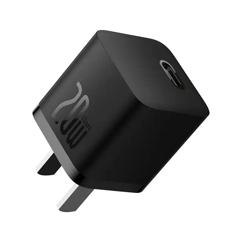 Baseus-Gan5-Fast-Charger-Adapter-1C-20W-4 Baseus Gan5 Fast Charger Adapter 1C 20W