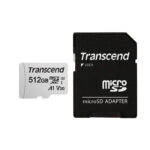 Transcend 512GB Micro SD UHS-I U3 Memory Card with Adapter - Image 2