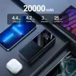Power Bank with Large Digital Display 20000mAh/22.5W - Image 3