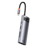 Baseus Type-C Hub Metal Gleam Series 7-in-1 Multifunctional Docking Station - Image 4