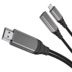 WiWU X10 Nylon Braided Type-C To HD-MI Cable