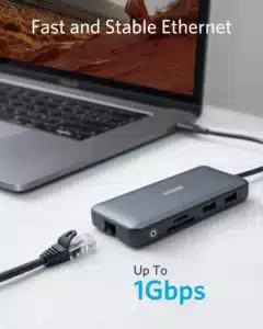 Gadgetoo Anker Powerexpand 8-In-1 Usb C Hub With 100W Power Delivery 4K 60Hz