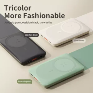 Gadgetoo Rock P89 20W Magnetic Wireless 10000Mah Power Bank